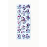 Limmy Sticker Kabartmalı Stiker Defter, Planlayıcı Etiket Beyaz Kedi (cb344) 16x7 cm
