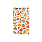 Limmy Sticker Kabartmalı Stiker Defter, Planlayıcı Etiket (lxk-007) - 22X14 cm - Pasta Suşi Yemek