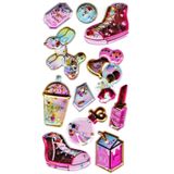 Limmy Sticker Kabartmalı Stiker Defter, Planlayıcı Etiket (pullu-802) - 17X9 cm -Ayakkabı Parfüm
