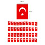 Limmy Türk Bayrağı İpli Büyük Boy (19,5 X 11 cm ) - 1 Adet