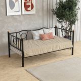 Limni Home Lars Sedir, Metal Divan, Karyola, 90X200 cm - renk - Siyah
