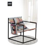 Limni Home Modern Iskandinav Teddy Berjer, Metal Iskeletli Çok Renkli