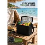 limocca home textile 14 Litre Termos Çanta | Yalıtımlı Plaj, Piknik, Kamp ve Günlük Kullanıma Uygun
