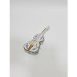 Limoges Gitar Desenli Porselen Saklama Kutusu 20X7x3cm