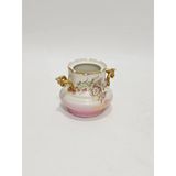 Limoges Minyatür Desen Porselen Şekerlik 12X10x9,5Cm