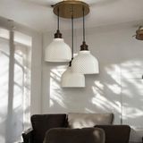 Limon 3D Design Limon 3design Elegan 3'Lü Avize -Eskitme Modern Sarkıt Mutfak Oturma Odası Salon Sarkıt Avize