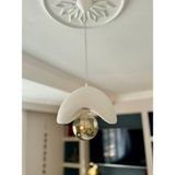 Limon 3D Design Limon 3design Iskandinav Tekli Sarkıt Avize Rustik E27 Modern Avize (E27ampul Dahildir) - Beyaz