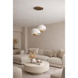 Limon 3D Desing 2 Li Sarkıt Avize Bohem Beton Görünüm Rustik E27 Modern Avize (E27 Ampul Dahildir.) 30 Cm. - Eskitme
