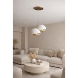 Limon 3D Desing 2 Li Sarkıt Avize Bohem Beton Görünüm Rustik E27 Modern Avize (E27 Ampul Dahildir.) 30 cm. LİM-ON20261
