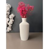 Limon 3D Desing Limon 3Design Modern ve Şık Dekoratif Ventus Vazo *large Boy* - Pembe