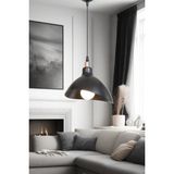 Limon 3D Desing Tekli Modern ve Dekoratif Sarkıt Avize Lamba Yatak Odası Salon Mutfak Koridor - Siyah