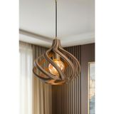 Limon 3D Desing Twist Aura Modern Tasarım Sarkıt Beton Avize - Eskitme - AMPUL DAHİLDİR-