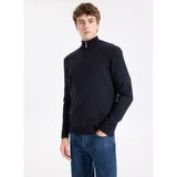Limon Bato Yaka Basic Düz Lacivert Erkek Kazak MML5WM-KZK9530 - 2XL