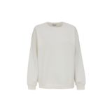 Limon Bisiklet Yaka Düz Ekru Kadın Sweatshırt ML4WL-SWT9011, M, 5003163158