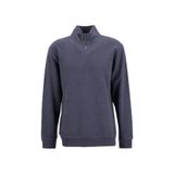 LİMON COMPANY Bato Yaka Düz Örgü Desenli Sweatshirt, M, 5003284502, Gri, erkek