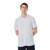 LİMON COMPANY Erkek Basic Kısa Kollu Gömlek, Beyaz, XL