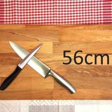Limon Dekor XXL Profesyonel Kesme Tahtası | Masif Kayın Ağacı | 56x30 cm| Çift Taraflı Doğrama, Et (Steak) ve Sunum Tahtası | Şef Tipi Mutfak Ekipmanı