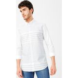 Limon Erkek Gömlek - Beyaz - 2XL
