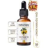Limon Kabuğu Yağı (Lemon Peel Oil) Uçucu Yağ 30 ml Damlalıklı Cam Şişe
