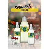 Limon Kolonyası 150 ml ve Silindir Cam 400 ml, Sprey 150 ml Rosie Hediye