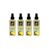 Limon Kolonyası 80 Derece 150 Ml - 4'Lü Eko Paket Elegance Series Sprey Kolonya