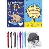 Limon Kütüphanesi ve Çantamdan Fil Çıktı 2'li Set - Kalem