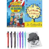 Limon Kütüphanesi ve Cümlelerin Gücü Adına! Dil Bilgisinin Sırları 2'li Set - Kalem