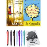 Limon Kütüphanesi ve Emilia Ağaçta 2'li Set - Kalem