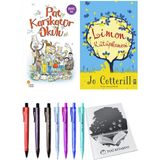 Limon Kütüphanesi ve Pat Karikatür Okulu 2'li Set - Kalem