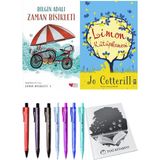 Limon Kütüphanesi ve Zaman Bisikleti 1 2'li Set - Kalem
