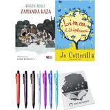 Limon Kütüphanesi ve Zamanda Bisikleti 3 Zamanda Kaza 2'li Set - Kalem