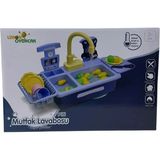 Limon Oyuncak 218-1 Lavabo Oyun Seti Pilli - Çok Renkli