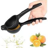 Limon Sıkacağı Limon Presi Çelik Büyük Boy, Siyah Metal Limon Sıkacağı, Döküm Naranciye Sıkacağı KALİTELİ SERİ