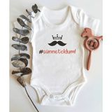 Limon Sünnet Oldum Kısa Kol Organik Bebek Body - 0 - 3 Ay - Beyaz