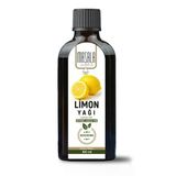 Limon Yağı 100 ml – Doğal Uçucu Yağ Cam Şişe (Citrus Limon Peel Oil)
