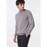 Limon Yarım Balıkçı Yaka Basic Düz Gri Erkek Kazak MML4WM-KZK9512 - XL