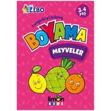 Limonkids-3-4 Yaş Meyveler Zenginleştirilmiş Boyama