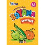 Limonkids 3-4 Yaş Zenginleştirilmiş Boyama Kitabı Sebzeler Kolektif Yazarlı Eğlenceli Kitap