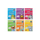 Limonkids İlkokul 1. Sınıf Eğitim Seti 6 Kitap Çarpma Matematik Zihinden Temel Matematik Bölme Kollektif