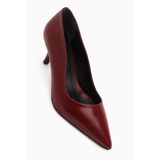 Limoya Flora Bordo Stiletto Kadın Topuklu Ayakkabı