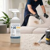 Limprox F-26 Profesyonel Halı ve Koltuk Leke Çıkarıcı Sprey 1 Litre - Genel Amaçlı Leke Sökücü Temizleyici - 1 lt