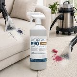 Limprox M90 Profesyonel Mürekkep Boya Oje Leke Sökücü 1 Litre - Halı Koltuk ve Kumaş Leke Çıkarıcı Sprey - 1 lt