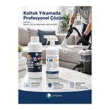 Limprox Net-35 Halı Koltuk Köpüksüz Deterjanı Şampuanı Ilacı 1 Litre - F-26 Genel Leke Sökücü Çıkarıcı 1 Litre