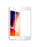 Lims Apple Iphone 8 Plus - 5D Full Ekran Nano Ekran Koruyucu Cam Beyaz
