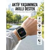 Lims Store Akıllı Saat Çok Fonksiyonlu Uzun Pil Ömürlü Çağrı Cevaplayabilen Kol Saati