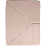Lims Store Newface Samsung Galaxy P610 Tab S6 Lite 10.4 Kılıf Kalemlikli Mars Tablet Kılıfı - Rose Gold