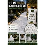 Lin Dekor 20 kg 1-2 cm Premium Dolomit Taşı | Saksı Taşı | Bahçe Taşı | Çakıl Taşı