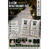 Lin Dekor 50 kg 2-4 cm Premium Dolomit Taşı | Saksı Taşı | Bahçe Taşı | Çakıl Taşı