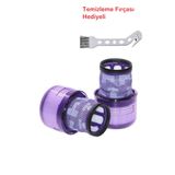 LİN GRUP Dyson Dikey Süpürge V11 ve V15 Detect Modeli Uyumlu Yedek 2 adet Hepa Filtre