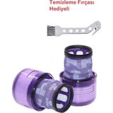 Lin Grup Dyson V11 - V15 Detect Dikey Süpürge Hepa Filtre 2 Adet